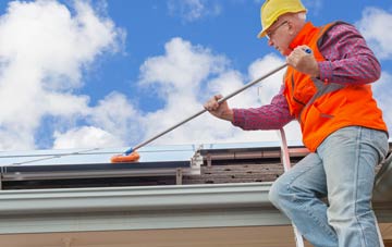 Sontley soft wash roof cleaning